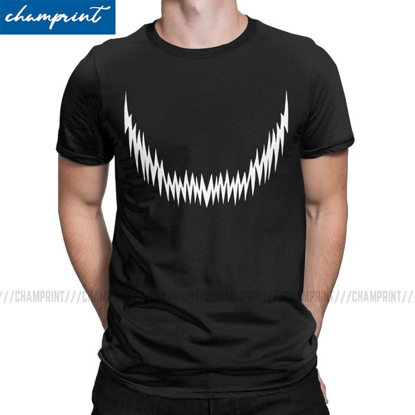 

men's ajin smile anime t shirt 100% cotton clothes funny short sleeve crewneck tee shirt gift idea t-shirts