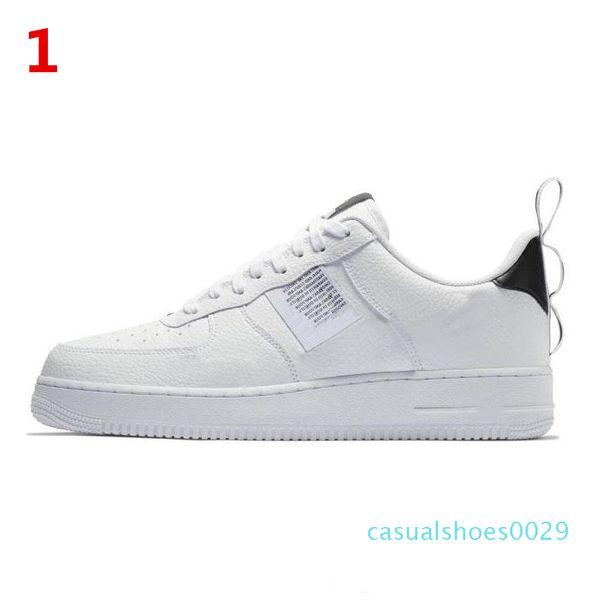 

2019 new utility red black white casual shoes black white just orange wheat women men high low cut trainers sports sneakers c29