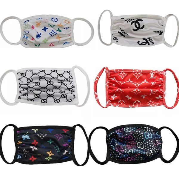 

designer face mask fashion face masks washable breathable luxury designer mask trendy print reusable windproof anti-dust cycling masks