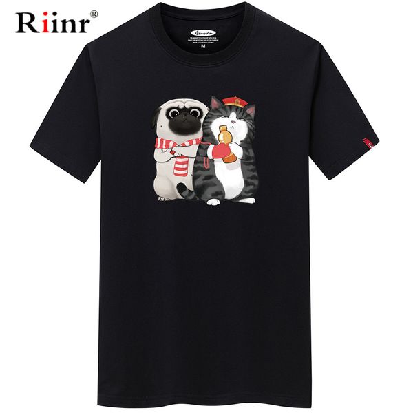 

riinr new summer style brand fitness men t-shirts casual tees graphic t shirt the chinese cotton hip hop tee shirts male