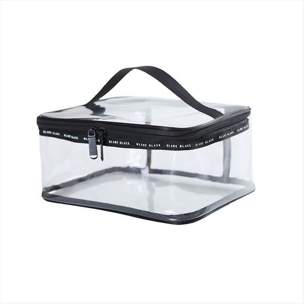 

cosmetic bags waterproof pvc transparent women travel costmetic bag fashion portable trunk zipper makeup organizer drop shipping