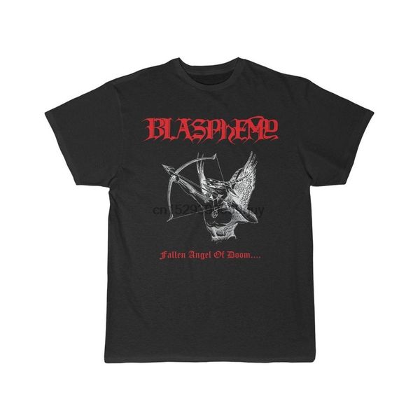 

blasphemy war fallen angel of doom black metal al black metal ultra cotton tee