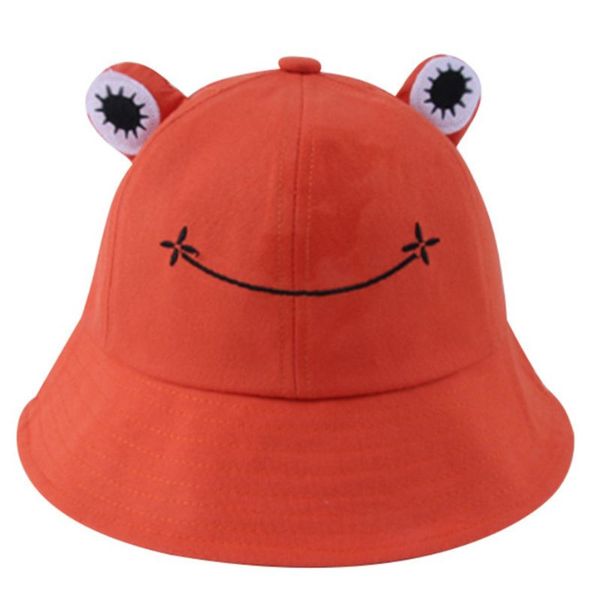 

foldable cotton frog bucket hat summer sunscreen fisherman cap hunting sunhat x5xa, Blue;gray