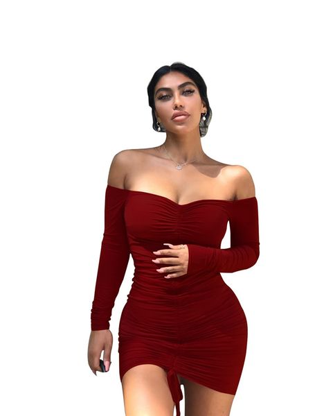 

женская кулиской штабелях bodycon платье sexy тонкий лоскутная брошено pencil платье весна осень разрез шеи одежды, Black;gray