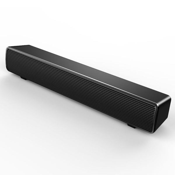 

sada v-103 speaker bar stereo hifi sound wired computer sound bar rich bass usb powered soundbar for pc tv home theater