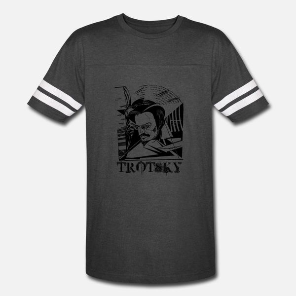 

trotsky cubism art t shirt men anti-wrinkle cotton s-3xl vintage anti-wrinkle funny summer style pattern shirt