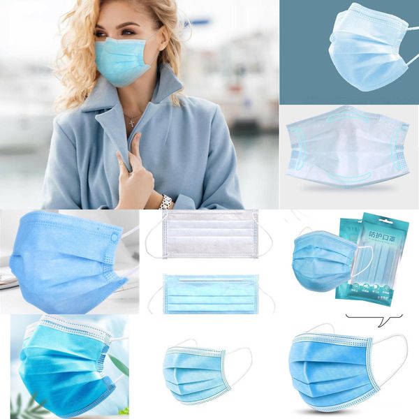 

with 3 face elastic ear ply level mask pm2.5 elastic mouth soft breathable anti dust mask for and shipping#308t6y6