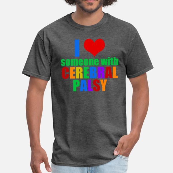 

i love someone with cerebral palsy t shirt men sunlight cotton s-3xl clothing sunlight new fashion summer style family