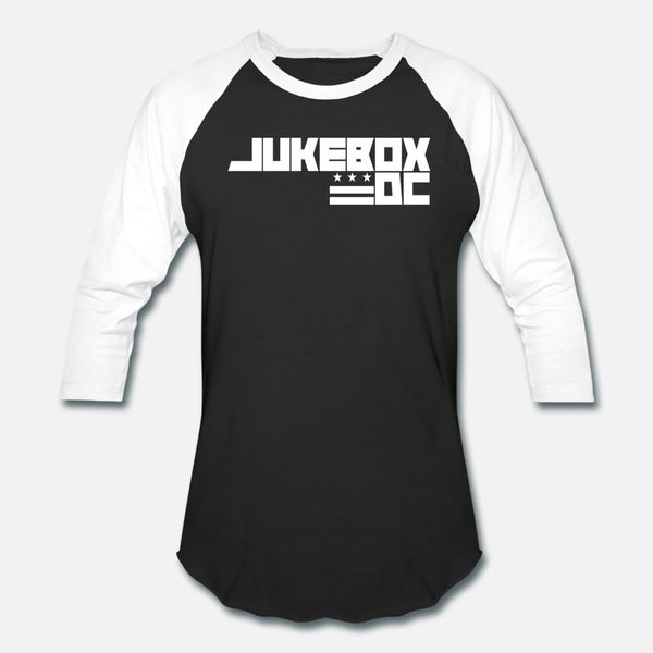 

jukebox:dc logo t shirt men print short sleeve size s-3xl cool interesting humor summer slim shirt