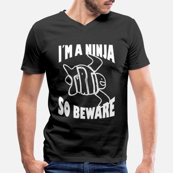 

i'm ниндзя тенниску мужчину дизайнера майк o-образный вырез формальных против морщин дышащего summer style family рубашка
