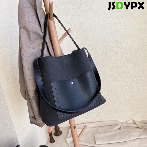 

pu leather handbag for women lady large capacity shoulder crossbody bag frosted pu leather tote bag purse sac a main femme