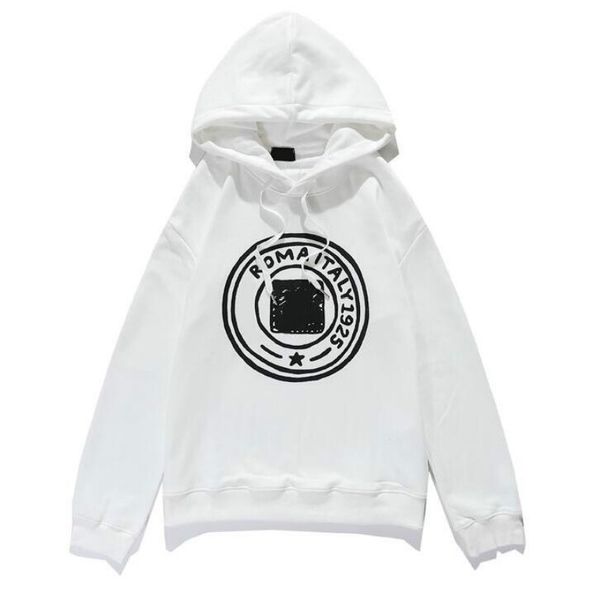 

20fw letters print hoodies for men women spring autumn womens sweatshirts homme pullovers streetwear hooded 2 colors m-2xl, Black