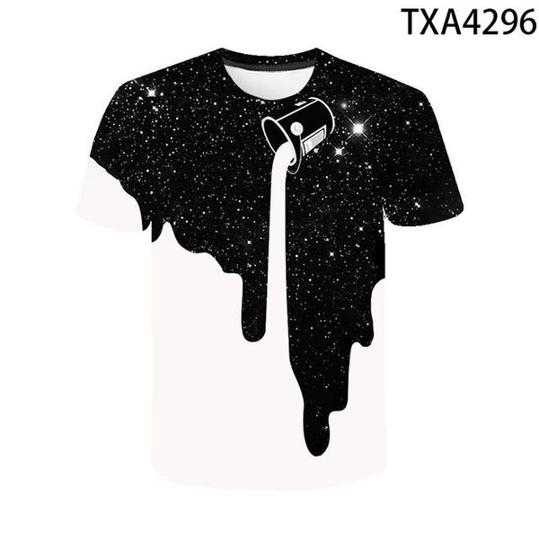 

starry sky 3d boy girl printed cool 3d print shirts horror plus size plus size men clothing