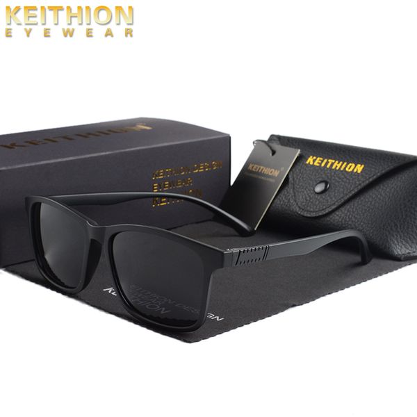 

keithion new mens sunglases polarized sunglasses for women man mirrored lens fashion eyewear sunglasses, gentlemen dropshippin, White;black