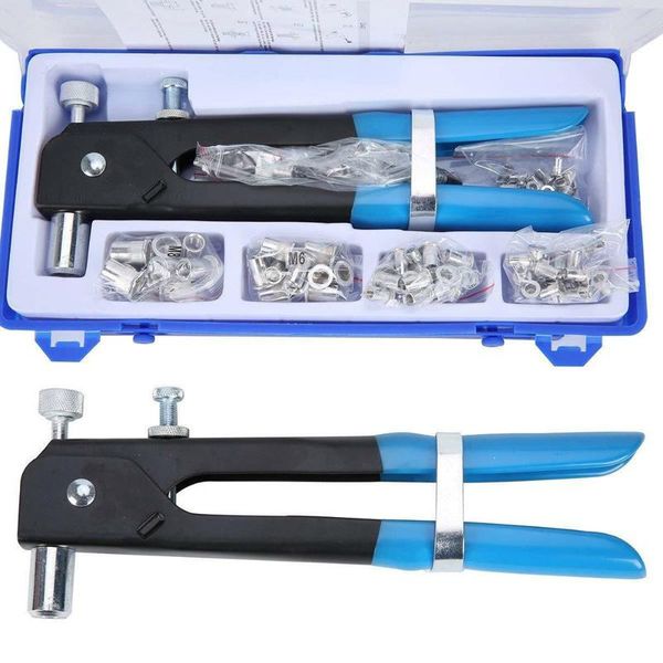 

new 86/106pcs hand rivet nut gun riveter rivnut kit threaded nut rive tool set m3 m4 m5 m6 m8