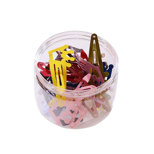 

2020 клипы подарок для ребенка baby girl деревообрабатывающий 20шт девушки волос смазливая мультфильм форма волос pin дети шпилька принцесса, Slivery;white