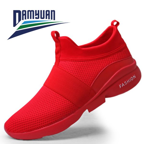 

damyuan breathable tennis shoes for women lightweight spring men's and women's shoes non-slip casual running large size 46, Black