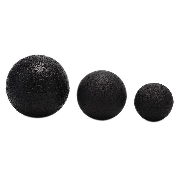 

portable fitness round epp hand massage ball training grip the ball physiotherapy gym sport massager roller black