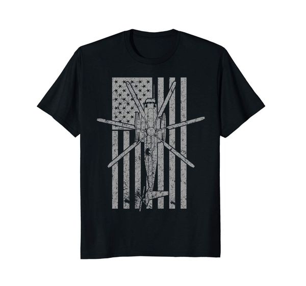 

2019 new men summer ch-53 sea stallion military helicopter vintage flag t-shirt cool men cotton t-shirt