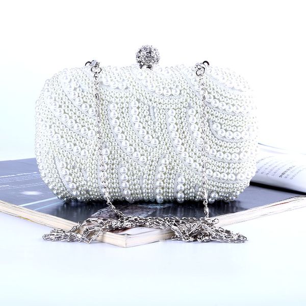 

wholesale/factory-direct brand new handmade unique beaded evening bag/clutch with satin for wedding/banquet/party/porm(more colors