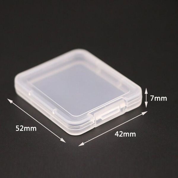 

cf carry tool card storage shatter container to easy container package memory protection box case plastic card boxs card transparent olxmt