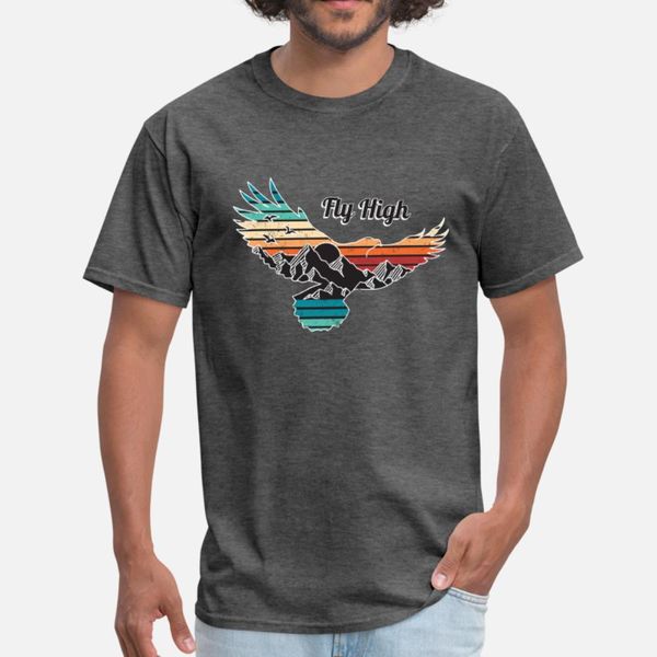 

fly high тенниска людей на заказ с коротким рукавом s-xxxl letters fit удобная весна осень outfit рубашку