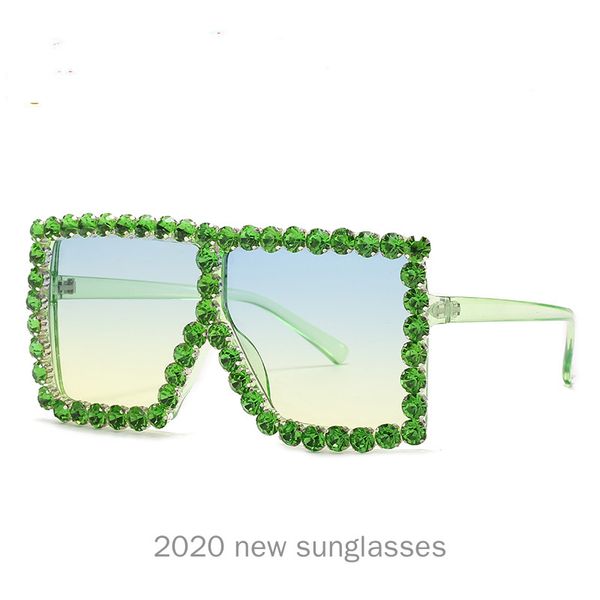 

fashion oversized luxury rhinestones women sunglasses vintage square diamond eyewear men sun glasses shades uv400 nx, White;black