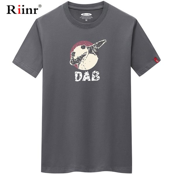 

riinr моды марка t-shirt men 2020 summer мужской hip hop печать футболки с коротким рукавом top мужской casual tee shirt 6xl