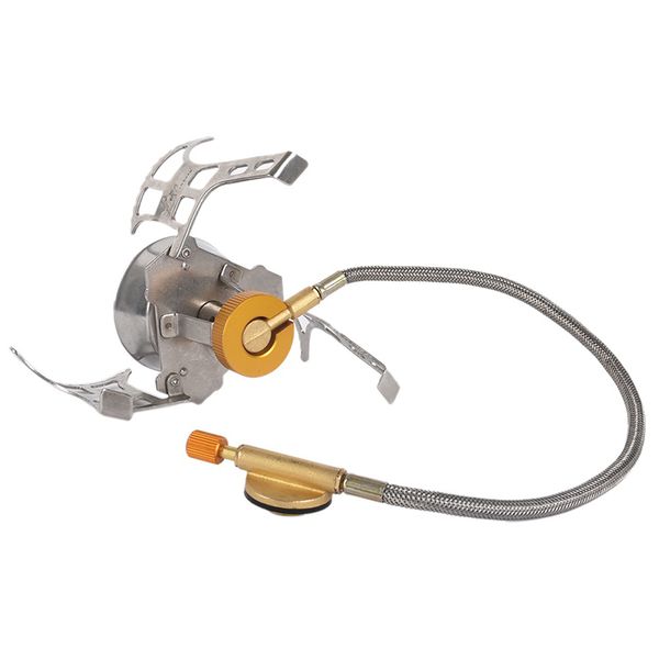 

portable outdoor windproof portable split stove gas burner multi functional camping cooking furnace stove