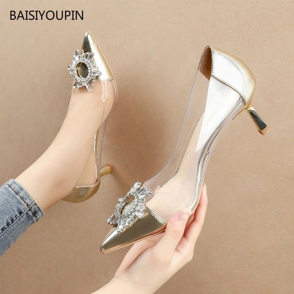 

women shoes pointed toe shallow work fashion career 6cmhigh heels casual female pumps shoes sun flower spring/autumn/summer, Black
