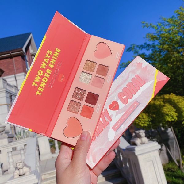 

shimmer glitter eyeshadow makeup palette 10 colors holographic nude matte pigmented metallic diamond shiny eye shadow cosmetic