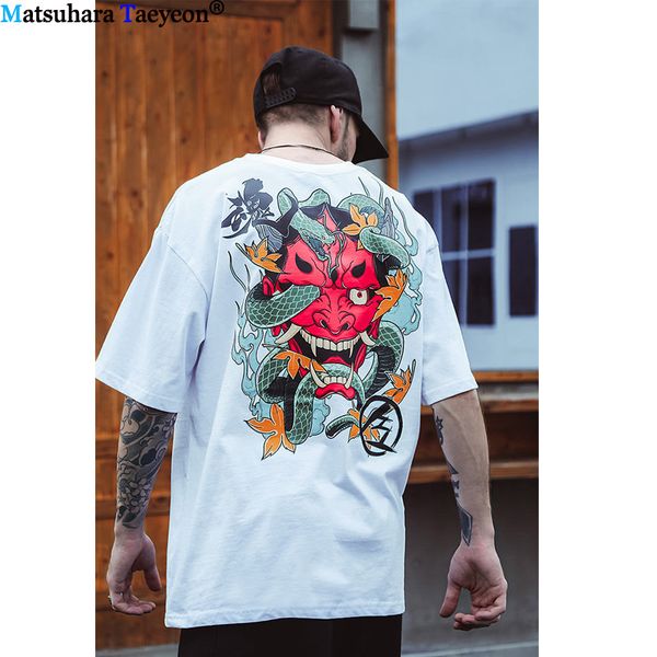 

2019 летней футболка men snake призрачного tshirt мужского harajuku streetwear тенниска хлопок с коротким рукавом летней tops tee hip hop