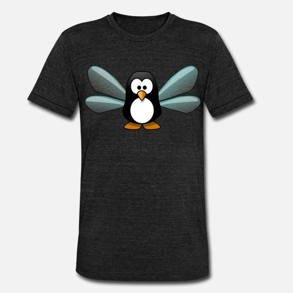 

pixie penguin t shirt men personalized 100% cotton size s-3xl novelty gift casual spring autumn pictures shirt
