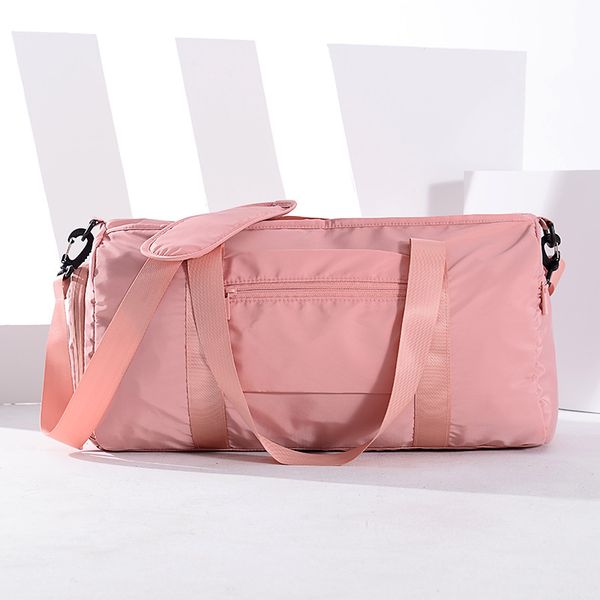 

outdoor bags shoe compartment gym bag dry and wet separation waterproof sport for fitness training yoga women 2021 #b