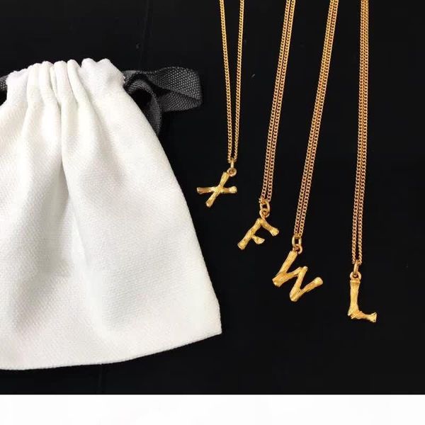 

vintage copper gold 26 pcs mini alphabet letter charm pendant with short chain necklace for women jewelry, Silver