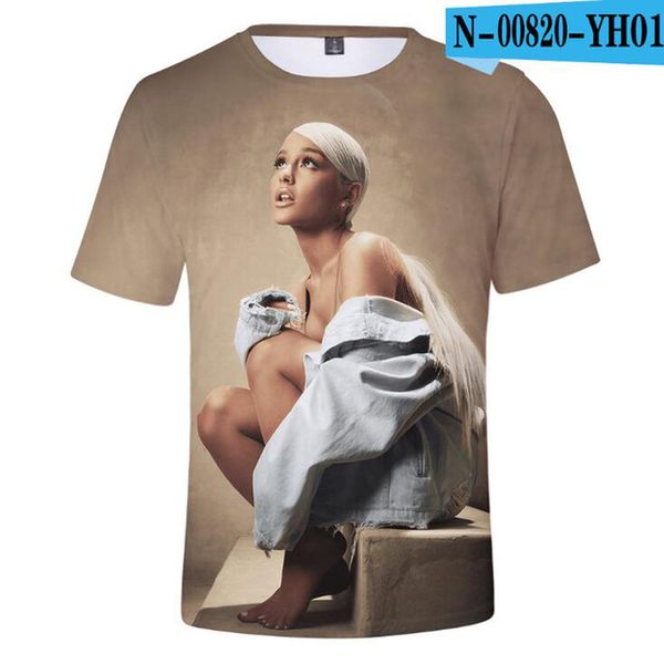

ariana grande thank u next tumblr 3d print shirts graphic hippie oversized men clothing
