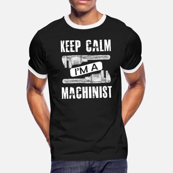 

machinist keep calm i m machinist t shirt men designing 100% cotton o-neck natural graphic funny spring unique shirt