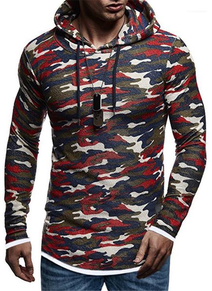 

loose sport man clothing mans designer camouflage color hoodies fashion autumn winter pullover male tees casual, Black