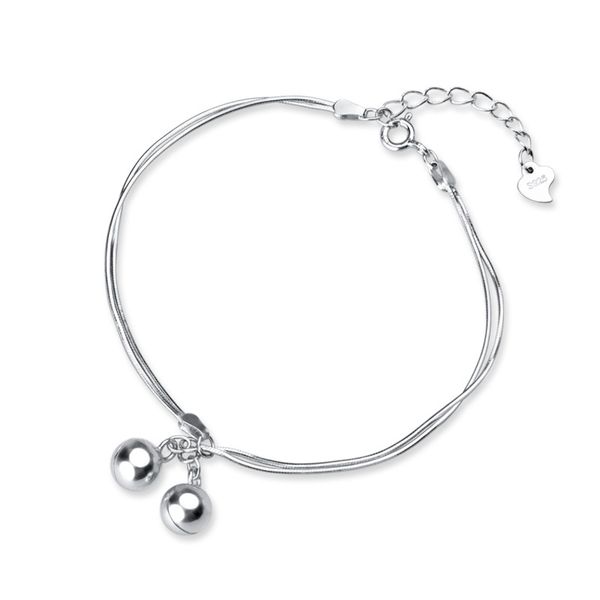 

simple small bell bracelet elegant lady y snake bone bracelet, Black