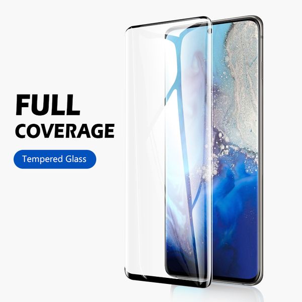 

2pcs 3d curved tempered glass screen protector for samsung galaxy s20 ultra s10 e s9 plus note10 pro note9 full cover glass film
