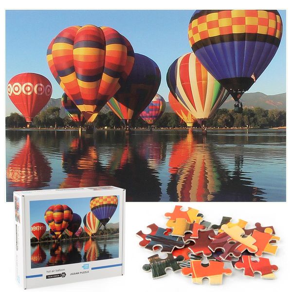 

1000 pieces of paper puzzles famous artistic paysage starry sky puzzle reduced pressure plane puzzle children's intelligence toys