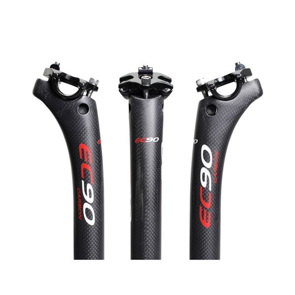 

ec90 full carbon fiber mtb road bike bicycle seatpost seat tube mountain bike seat post diameter 27.2/30.8/31.6 mm length 350/400mm 205g
