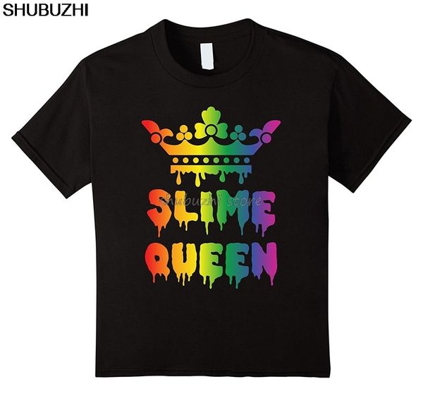 

t shirt supplier short sleeve printed o-neck mens slime queen tee tee sbz1087