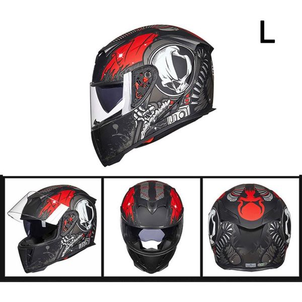 

new 2020 full face helmets winter warm double visor racing motorcycle helmet casco modular moto helmet motorbike high quality