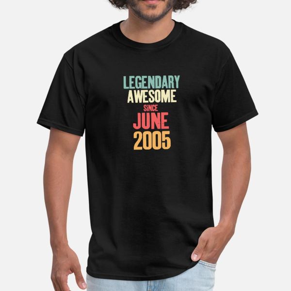 

урожай легендарные удивительный с июнем 2005 года день рождения тенниски мужчин пользовательского хлопком o шеи формального фитнес повседнев