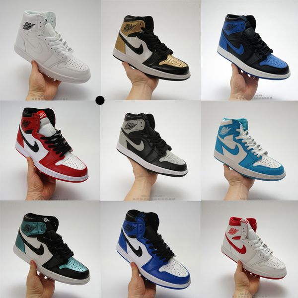 

men women fashion designer sneakers j1 1s jd 1 high jumpman skateboarding sports basketball shoes trainers espadrilles white blue