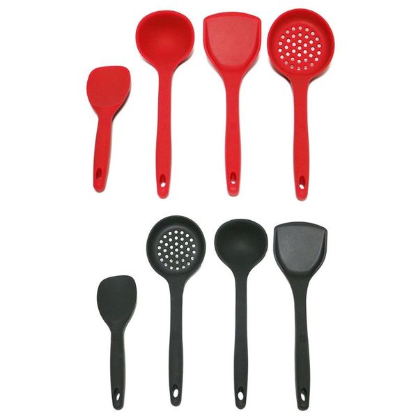 

chinese silicone shovel nonstick spatula cooking accessories kitchen utensil h37f