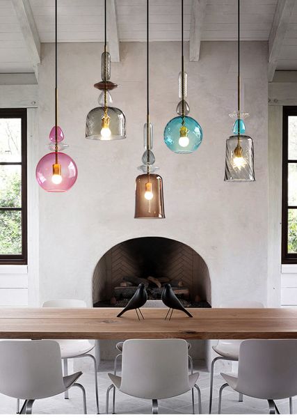 

lampen industrieel pendant lamps iron restaurant bedroom luminaria pendente hanglamp hanging ceiling light 110 260 v