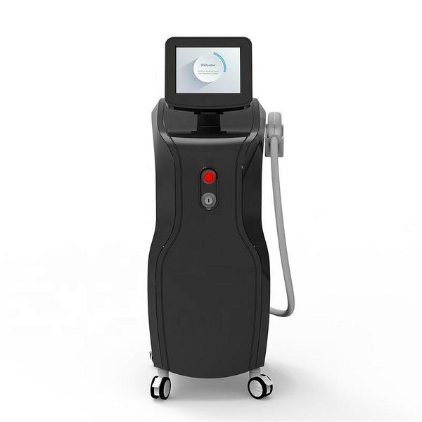 

808nm diode laser machine for permanent hair removal alexandrite laser hair removal machines remove whole body unwanted hair painless, Black