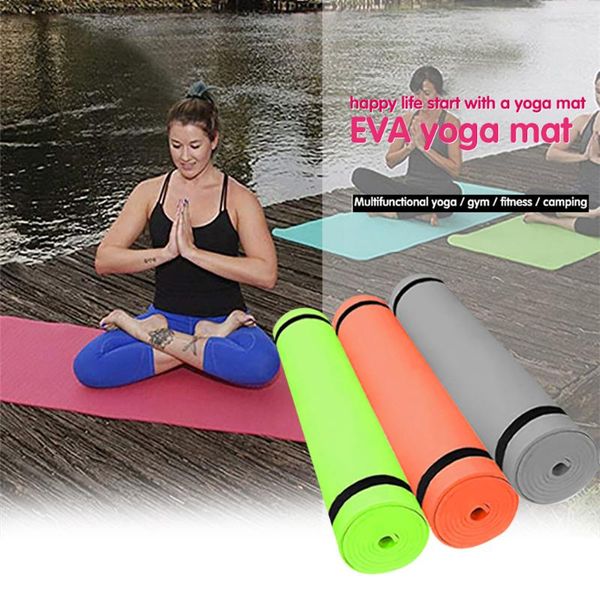 

173cm eva yoga mat thick anti-slip blanket gymnastic sport health lose weight fitness exercise pad women/men sport yoga mat